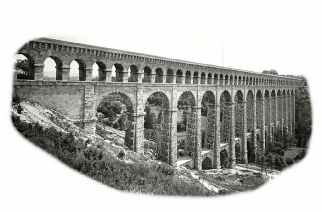 La prise du canal de Marseille Aqueduc de Roquefavour